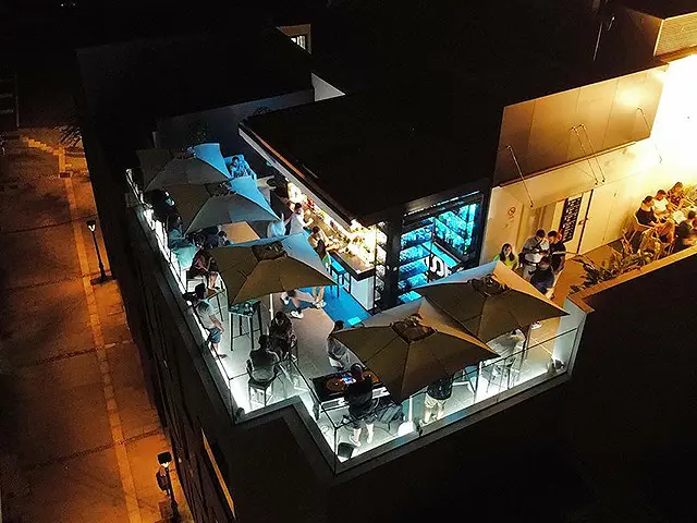 AERO Rooftop Bar in Tenerife
