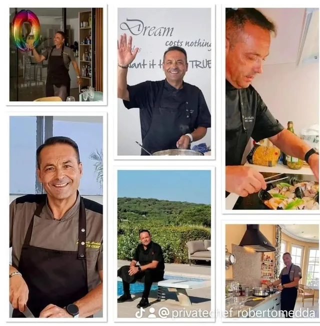 Private Chef Roberto Medda in Tenerife